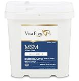 Vita Flex Ultra Pure Joint Supplement for Dogs, Horses & Cats, 4 Pounds – MSM Supplement, Equine MSM Powder for Healthy Joints, Collagen & Mobility Support, Odorless White Powder