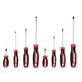 CRAFTSMAN Screwdriver Set, 8 Pc, Flat Head and Phillips Screwdrivers (CMHT65130)