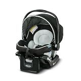 Graco SnugRide Lite LX Infant Car Seat, Lightweight Rear-Facing Seat for Babies 4–30 lb, 4-Position Adjustable Base, Latch Installation & ProtectPlus Engineered, Studio