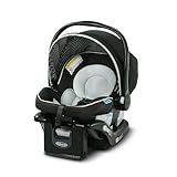 Graco SnugRide Lite LX Infant Car Seat, Lightweight Rear-Facing Seat for Babies 4–30 lb, 4-Position Adjustable Base, LATCH Installation & ProtectPlus Engineered, Studio