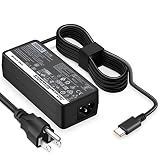 Charger Compatible with Lenovo Laptop Computer 65W 45W USB C Fast Power Adapter