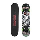 Monster Jam - Complete Cruiser Skateboard with Maple Deck and Smooth