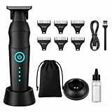 Hair Clippers for Men.Cordless Electric Hair Cutting.Barber Clippers,Rechargeable clipper.docking station,Zinc Alloy Body,Low Noise,Guards for Mens Haircut.Gift for men.(professional Hair Clippers Set