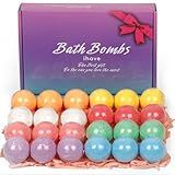 iHave Bath Bombs, 24 Pcs BathBombs Gifts for Women - Perfect Bubble Bath Gift Set for Boys and Girls