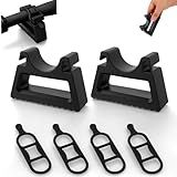 TechTrek Automotive Portable Bike Repair Stand, Quick Release Handlebars Support for Mountain/Road/E-Bikes, Heavy Duty Lightweight Maintenance Workstand for Home Garage & Outdoor Use