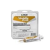 MGK Vendetta® Plus Cockroach Gel Bait | Odorless German Roach Killer That Fits Standard Bait Guns | German Cockroach Killer | Indoor Home, Commercial, Industrial Use | 4 x 30 Gram Tubes
