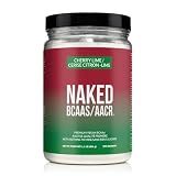 NAKED Cherry Lime BCAAs Amino Acids Powder, 100% Pure 2:1:1 Formula, Vegan Branched Chain Amino Acids, Instantized All Natural BCAA Powder Supplement - 501 Grams, 34 Servings