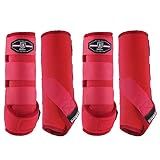 Harrison Howard 4-Pack Horse Sport Boots, Protective Horse Boots