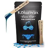 KoluaWax Wax Beads For Coarse Hair Removal for Bikini - Sea Salt & Surf 1lb