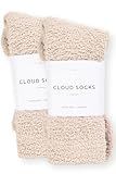 Unboxme Gifts Christmas Warm & Cozy Ultra-Luxe Cloud Sock for Women & Men - Super Soft Luxurious Fabric Sleep Socks