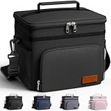 HOTOR Insulated Lunch Box Men Women Leak-Proof Cooler Lunch Bag 9L