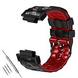 Abanen Silicone Watch Bands Compatible with Casio G-SHOCK DW-5600/8900, Sport Bicolor Silicone Strap with Lightweight Plastic Connector Waterproof Wristband for GA-100/GW-B5600/GB-5600 /GW-6900