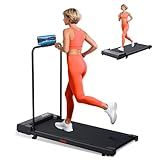 SUOUER Walking Pad Treadmill with Incline, 2026 Upgrade Portable Under Desk Treadmill for Home Small with Handles, 3.0HP Walking Pad with Handle Bar, 0.6-7.6MPH, 350LBS