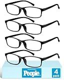 Gaoye 1.5 Reading Glasses Men - Blue Light Blocking Lenses, TR90 Frames, UV400 - Eyeglasses with Clear Vision
