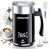 LIFEGETTER Milk Frother and Steamer 6-in-1 Electric Automatic Milk Frother