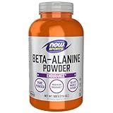 NOW Foods Sports Nutrition, Beta-Alanine Pure Powder 2,000 mg, Muscular Endurance*, 500 Grams