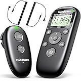 Rechargeable Wireless Intervalometer Shutter Release for Canon Cameras - Time-Lapse, Star Trails, Interval & Bulb Exposure Remote with OLED Display for Canon R50 V/R6 Mark II/T7/R100/R8/R7/R6/R5/R10