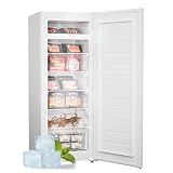 Upstreman 7.0 Cu.Ft Upright Freezer Large Capacity Stand Up Freezer White