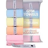Trailoom Microfiber Gym Towels, Quick Dry, Highly Absorbing, Odor-Free