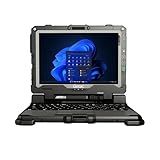 Getac UX10 G2 Fully Rugged Tablet + Backlit Keyboard, Core i5-10th Gen, 10.1" FHD Multi-Touch, Sunlight Readable, 8GB, 256GB SSD, Built-in Barcode Reader, Smart Card Reader, Win 11 Pro