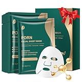 IREV Pdrn Facial Sheet Mask With Collagen, Moisturizing Face Mask For Women, Hydrating Sheet Mask For Skin Care, Smooth Serum Infused Face Mask Skincare, Ideal Gifts For Women And Self Care Routine