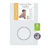 Dream On Me Holly 3” Fiber Baby Crib Mattress, Greenguard Gold and JPMA Certified, Fits All Portable & Mini Cribs, Waterproof Vinyl Cover, 10 Years Limited Warranty