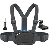 Sametop Chest Mount Harness Strap Chesty Body Mount for GoPro DJI Osmo