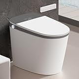 EPLO Smart Bidet Toilet with Auto Open Close,1000 Gram MaP Flush Score,Foam Dispenser, ADA Comfort Height, Blackout Flush,Auto Flush,Heated Seat,One Piece Elongated Toilet with Tank Built in U8MAX
