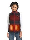 ORORO Women’s Heated Vest, 4 Heating Zones Lightweight Electric Vest (Black,M)