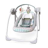 Bright Starts Whimsical Wild Portable Baby Swing, Newborn to 9 Months