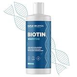 Rosemary and Biotin Shampoo for Thinning Hair - Vegan Volumizing Shampoo for Fine Hair with B Vitamins Argan Oil & Tea Tree Essential Oil - Paraben Silicone and Sulfate Free Vegan Formula (8 Fl Oz)