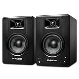 M-Audio BX4 4.5" Studio Monitors, HD PC Speakers for Recording and Multimedia with Music Production Software, 120W, Pair, Black