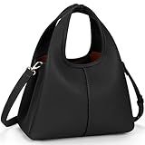 Women's Top Handle Handbag Small Satchel Bags Trendy Hobo Purse Crossbody Bag Faux Leather Shoulder Bag Satchel Purse