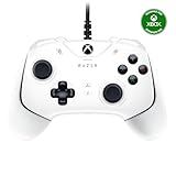 Razer Wolverine V2 Wired Gaming Controller for Xbox Series X|S, Xbox One, PC: Remappable Front-Facing Buttons - Mecha-Tactile Action Buttons and D-Pad - Trigger Stop-Switches - White