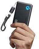INIU Portable Charger, Ultra Slim 10000mAh 45W PD Power Bank, USB C in&Out Fast Charging Battery Pack, Travel Essential Phone Powerbank Compatible with iPhone 16 15 14 Samsung S22 S21 Google iPad etc
