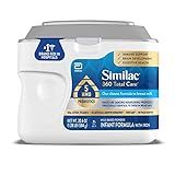 Similac 360 Total Care Infant Formula, Has 5 HMO Prebiotics, Our Closest Prebiotic Blend to Breast Milk, Non-GMO, Baby Formula Powder, 20.6-oz Tub