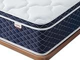 KELTFOS Queen Size Mattresses, Cushion Firm 12 Inch Hybrid Mattress for Couples, 700+ Pocket Coils for Motion Isolation & Dual Cooling Zones, CertiPUR-US Certified Foam Bed in A Box, 100 Days Trial