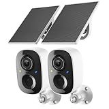 Fazoxo 2K Security Camera Wireless Outdoor, WiFi Cameras for Home Security