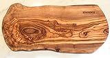 16" Rustic Handmade Olive Wood Bark Edge Charcuterie Board by Orchard Hardwoods- Platter For Cutting, Chopping, Serving. Wooden Cheese Board- In Sm 12", Med 16, Lg 20, XL 24. (Medium 16x6-7x0.8 inch)