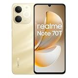 realme Note 70T 4G Smartphone 4+128GB, 6.75 inch Screen, Gold, 90Hz Display, 6000mAh Battery, 32MP Camera, Powerful Octa-core Processor, ArmorShell Protection, IP54