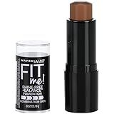 Maybelline Fit Me Shine-Free + Balance Foundation Stick, Multi-Use Face Makeup and Contour Stick For Natural, Matte Coverage, Coconut, 1 Count