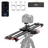 NEEWER 31.5"/80cm Motorized Camera Slider with App Control, ER1