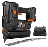 WEN 20V Max Cordless 18-Gauge Brad Nailer with 2.0Ah Battery and Charger (20512)