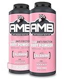 Anti Monkey Butt Body Powder for Women - Talc-Free Sweat & Chafing Relief with Calamine - Hypoallergenic Formula - 8 oz (Pack of 2)