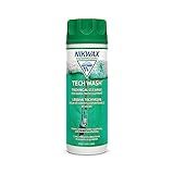 Nikwax Tech Wash,10 fl. oz., Nikwax Tech Wash Technical Cleaner for Jackets and Outerwear, Restores Waterproofing in Rain, Ski, and Snow Gear, Safe for Gore-Tex and DWR