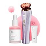 INIA FLARE 3-in-1 Microcurrent Facial Device Red Light Therapy for Face