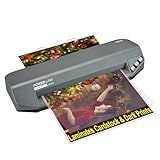 SINCHI 13" Commercial Laminator | 3–10 Mil, 4-Roller, 48s Warm-Up, 17s/Sheet, Heavy Duty No-Jam Design, Works with Cardstock & Dark Prints, Includes 10 Sheets, Ideal for Office, School & Business