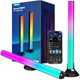 Govee RGBIC Light Bars, 15 Inches WiFi TV Lights for 45-70 inch TVs, Black