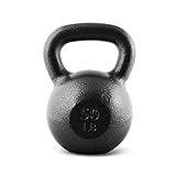 CAP Barbell Black Cast Iron Kettlebell | 50 Pounds