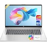 HP 17 Inch Laptop 2026 Edition, Intel 13th i3 CPU (8 Cores), 8GB RAM, 256GB SSD, 17.3" HD+ IPS, USB-C, Wi-Fi 6, Windows 11, Long Battery, Large Screen for Home, Office & Study